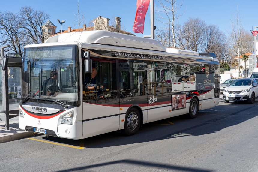 Nouveaux bus à Draguignan