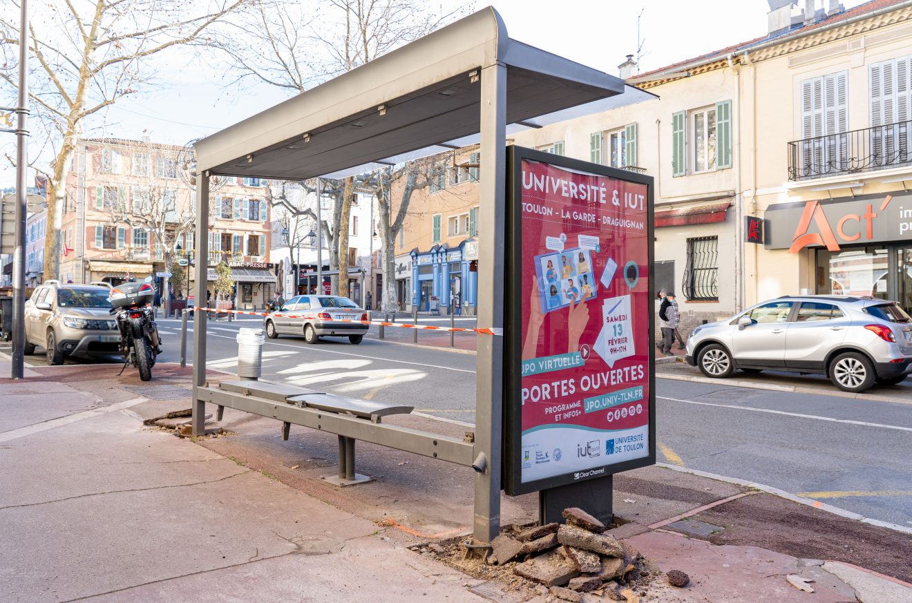 Nouveaux arrêts de bus à Draguignan  TEDBUS